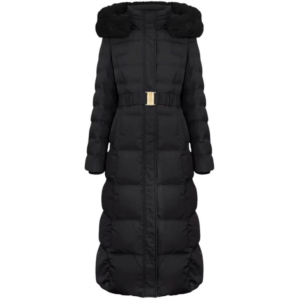 Phase Eight Dixie Long Fur Hood Puffer